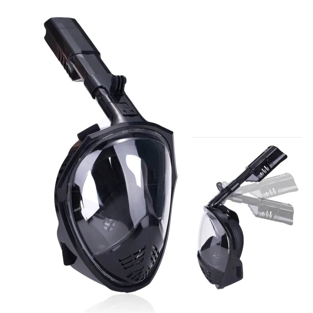 

Revolutionary Full Dry Snorkeling Diving Mask with Air Tank