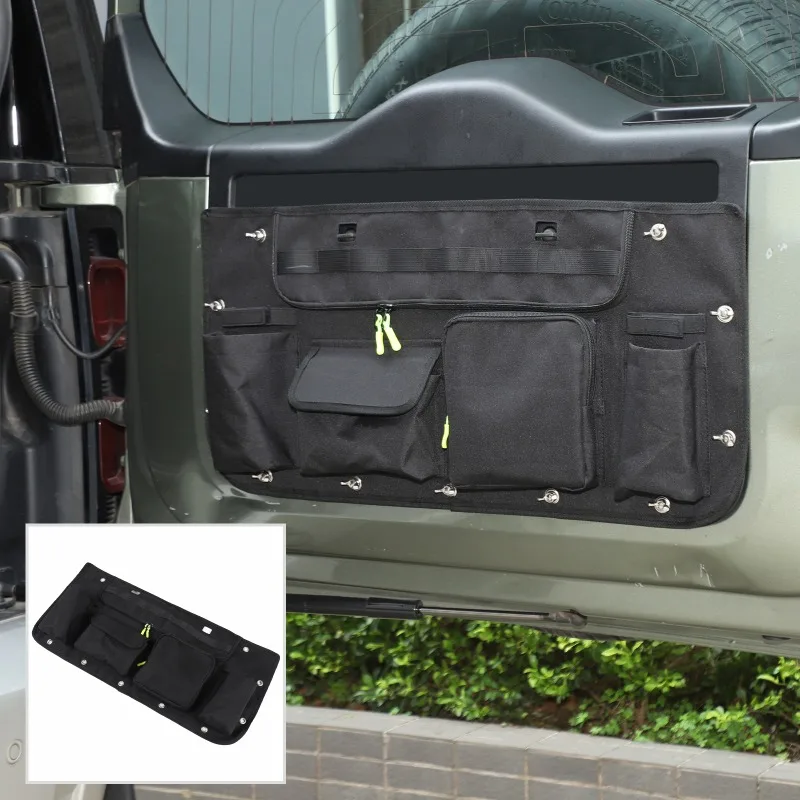

Для 2020+ Land Rover Defender сумка для хранения задней двери автомобиля сумка для хранения задней двери органайзер аксессуары для салона автомобиля