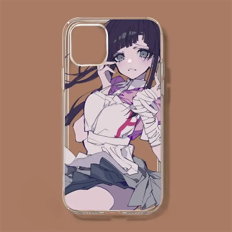 Danganronpa Phone Case For iPhone 11 12 Mini 13 14 Pro XS Max X 8 7 6s Plus 5 SE XR Transparent Shell