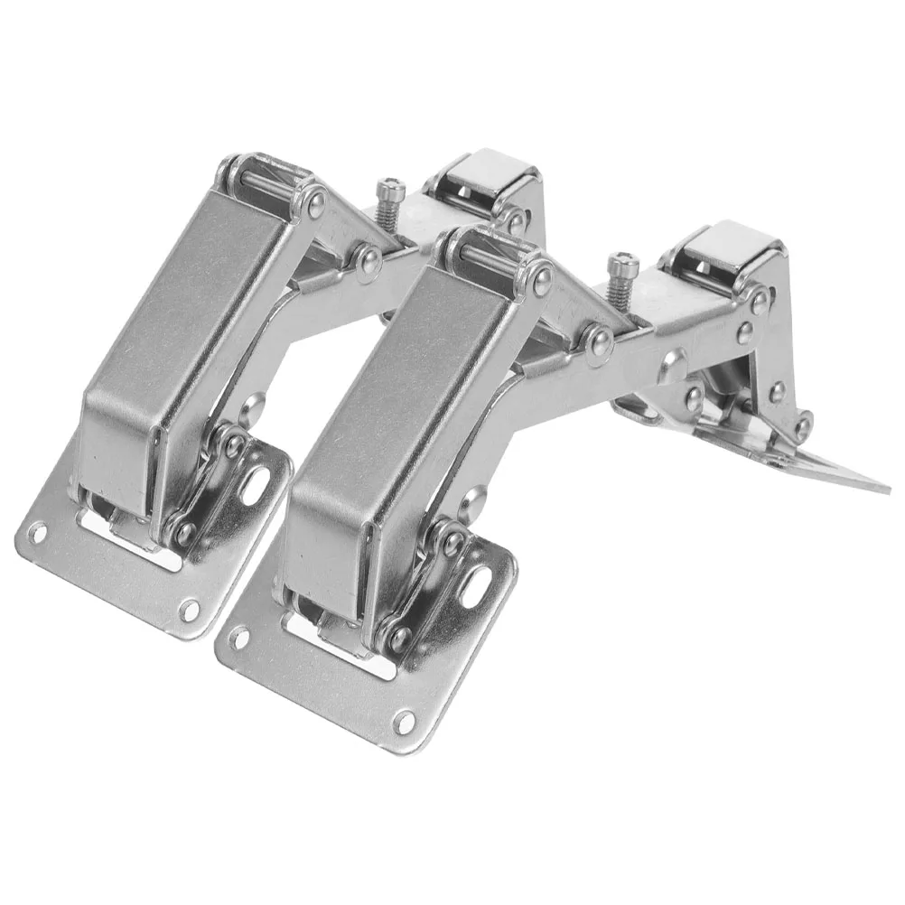 

2Pcs Cold Rolled Steel Concealed Door Hinge Heavy-Duty 170 Degree Invisible Hinge Kit Fire Door Hardware Gate Invisible Hinges