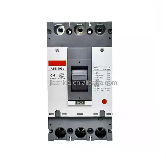 100% Original & New Molded Case Circuit Breaker ABE403b ABE 403b 3P 400A Electronic Component