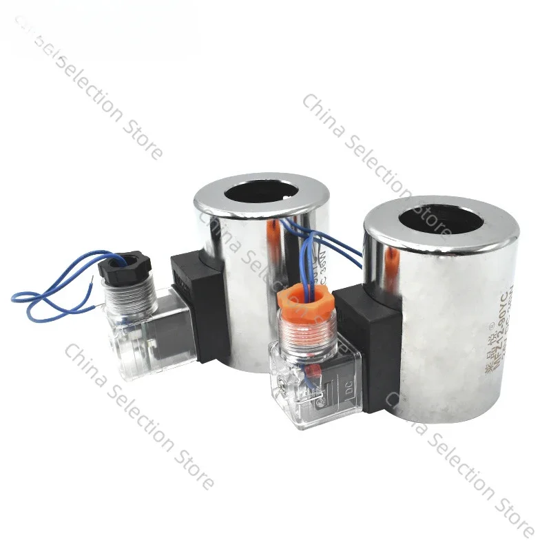 

Катушка гидравлического соленоидного клапана, катушка соленоидного клапана 220 В, аксессуары для соленоидного клапана 24 В, 12 В, 110 В