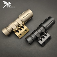 Airsoft Metal Hand Held V2 Flashlight 1000LM / 1300 LM High Power White LED Socut Light Tactical Hunting Rifle Weapon Lamp