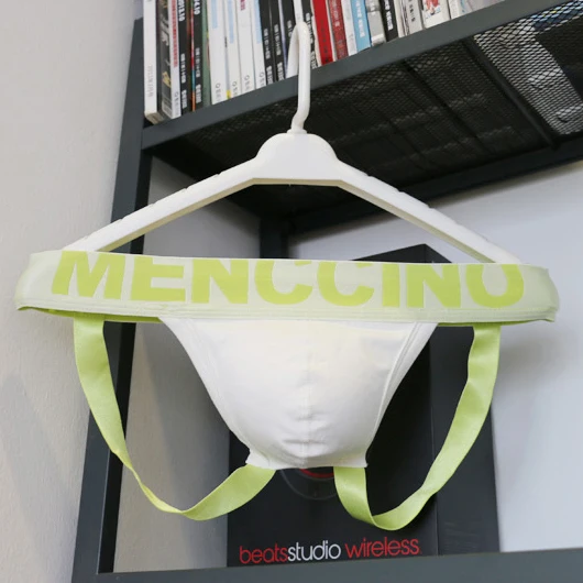 MENCCINO men\'s T-underwear men\'s bikini cotton tight-fitting pair of Ding Qing\'s youth tide briefs coquettish trend