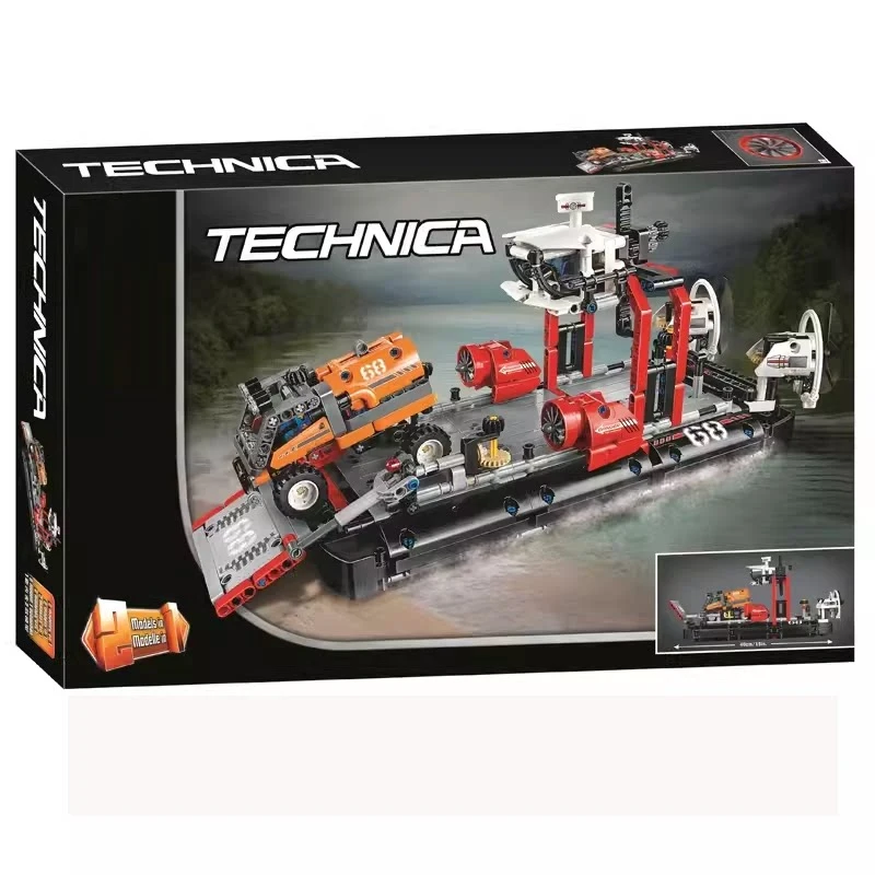 

Группа научно-технического оборудования: ховеркрафт-паром 42076, детский конструктор, модель для сборки, игрушка для мальчиков, подарок