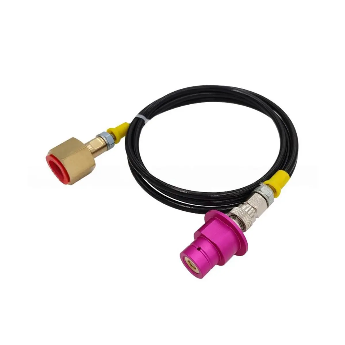 W21.8-14 External CO2 Source Tank Hose Adapter Adaptor for Soda Water Machine Replace Quick Connect
