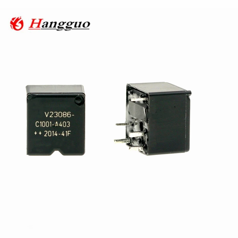 10pcs/Lot V23086-C1001-A403 5pin V23086- C1001-A403 V23086C1001A403 Car Relay 12VDC 30A  dip-5 Automotive Relay