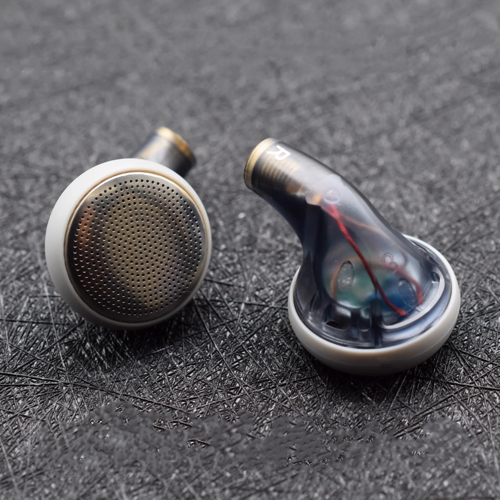 FENGRU BP32 Diy 130 ohm Beryllium film Driver/300 ohm Carbon Nanotube Film High Impedance Flat Head Earbuds Heavy Bass Earphones