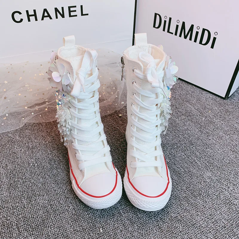 Children Boots Girl Casual Shoes Fashion Children Boots 2022 Autumn And Winter Princess Girls Boots Big size 36 37 38