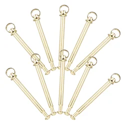 10 Sets Fan Accessories for Fasteners Folding Repair Kit Handheld Repairing Paper Shaft Metal Rivets Manual