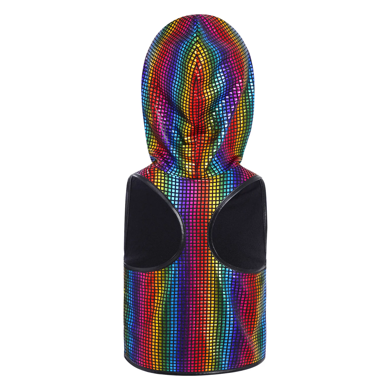 الأطفال لامع منقوشة الهيب هوب الجاز شارع الرقص مقنعين سترة بلا أكمام المتسابق عودة زيبر صدرية عرض المدرسة حفلة Dancewear