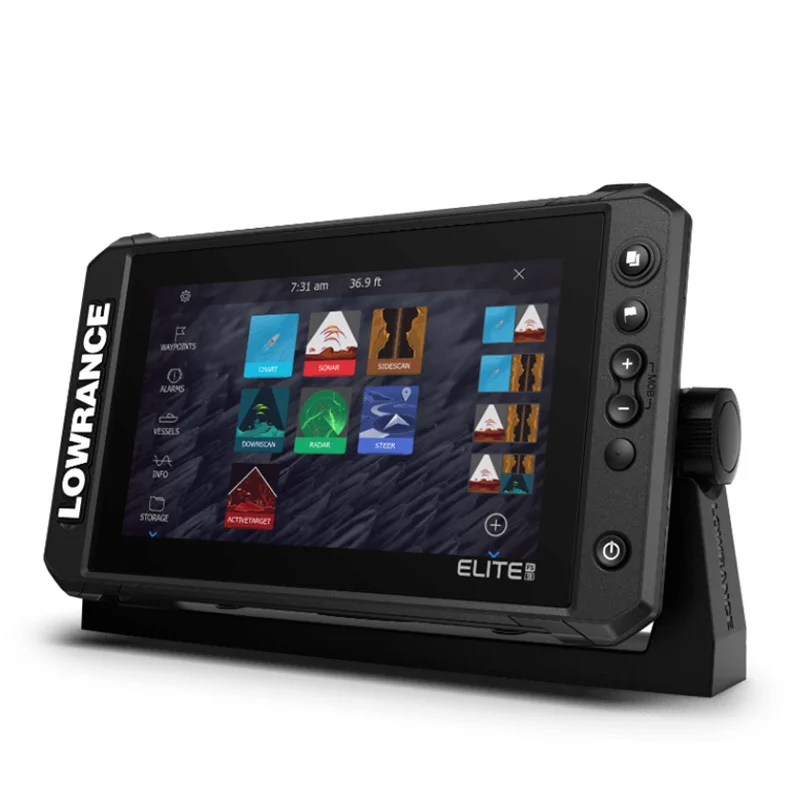 

New Lowrance FS 9 With Active Imaging 3-in-1 Transducer Preloaded C-MAP Contour And Charts