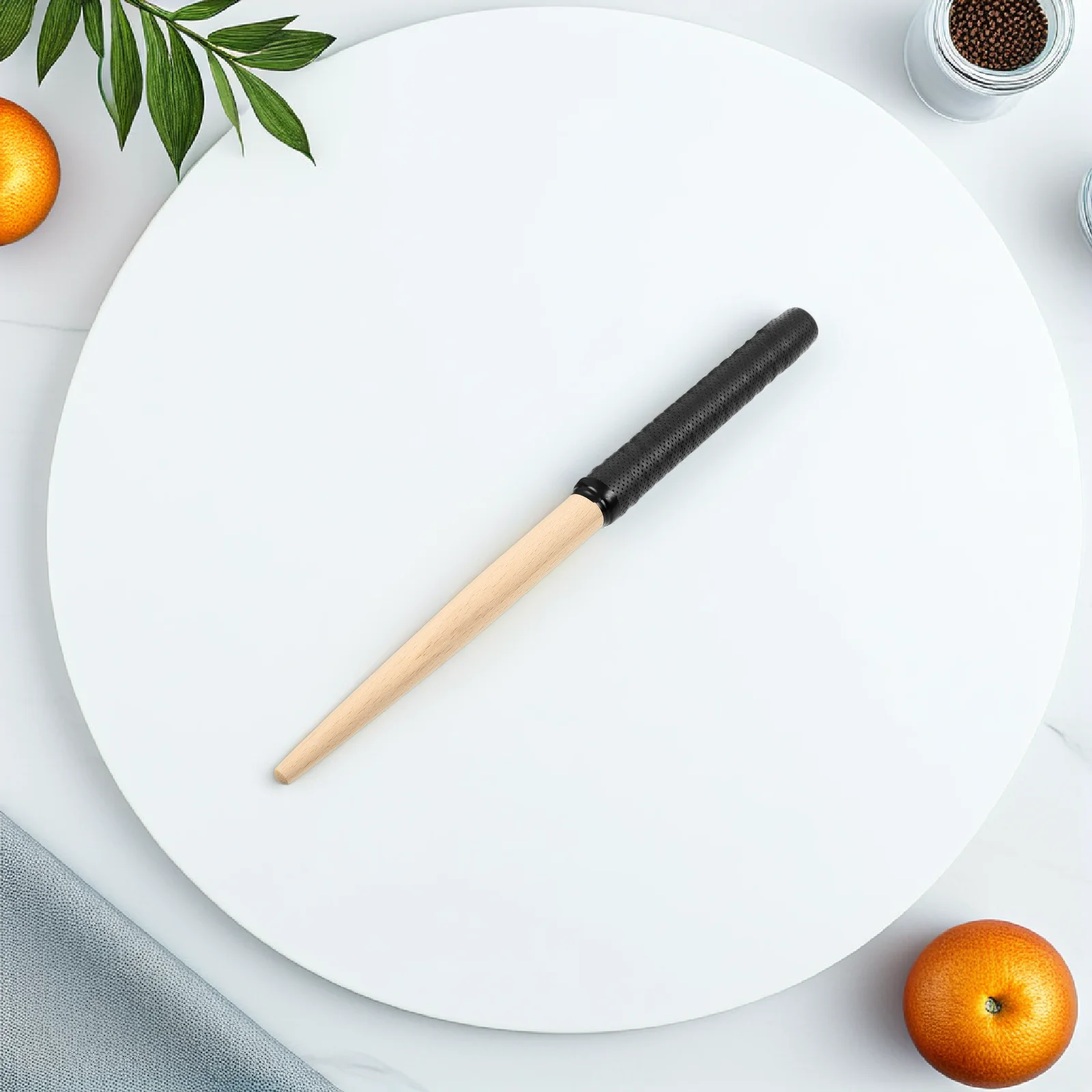 

Taiko Drumsticks 350mm 20mm Black Wooden Tapered Lightweight Balance Maibachi Application Child Gift Musical