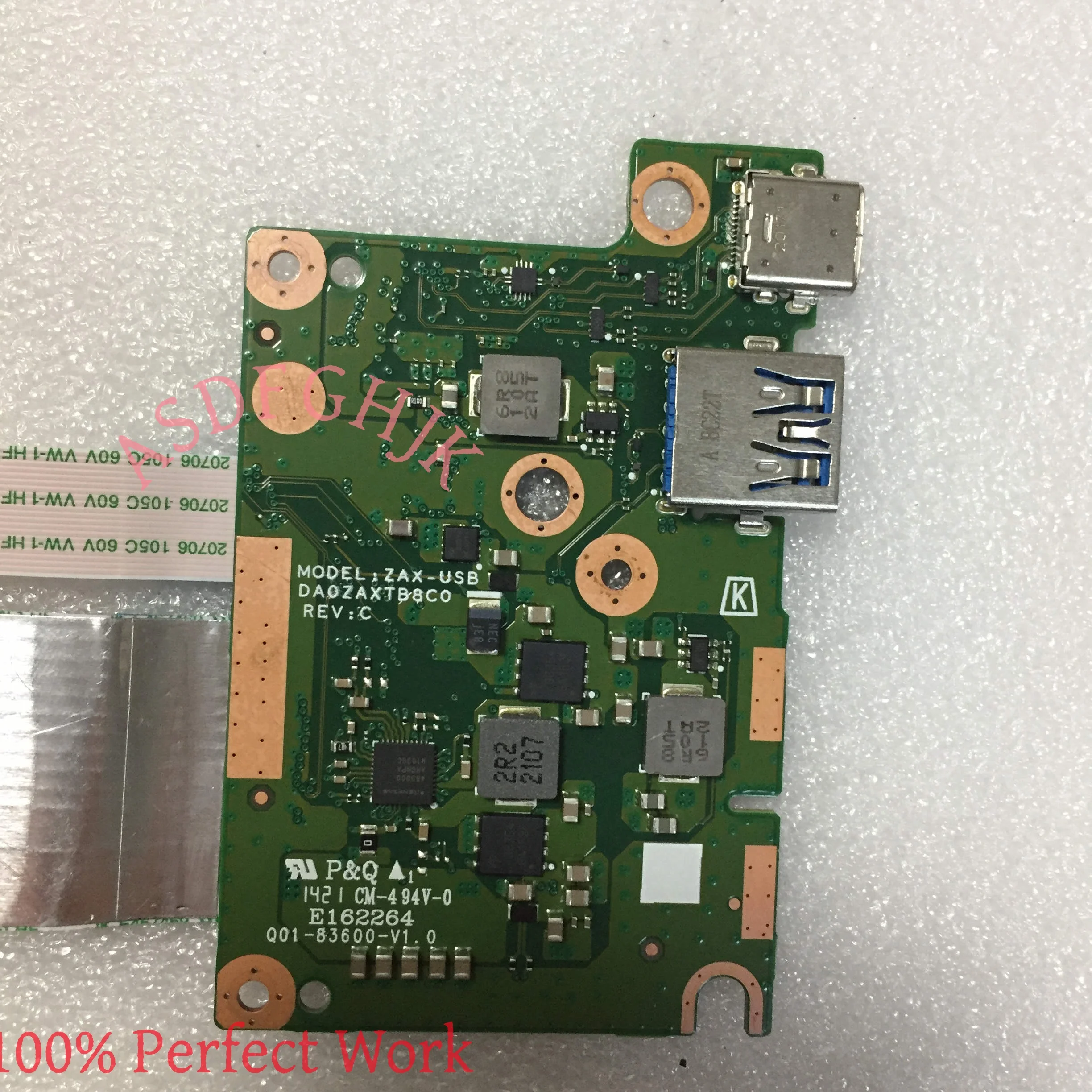 For Acer Chromebook CB317-1H USB Board DA0ZAXTB8C0 with Cable Fully Tested,Freeing shipping ﻿ view 3