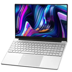 ポータブルゲーミングノートパソコン,15.6インチ,ipsスクリーン,12g,j4125,16g,n5095 RAM, 256GB, 1テラバイト,2テラバイト,ssd,Intel Celeron,ネットブック,Windows 10 11プロ