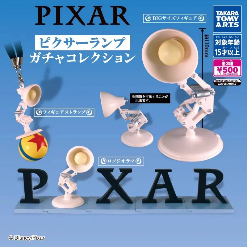

TOMY Original 3Pcs Gashapon PIXAR Toys For Kids Gift Collectible Model Ornaments
