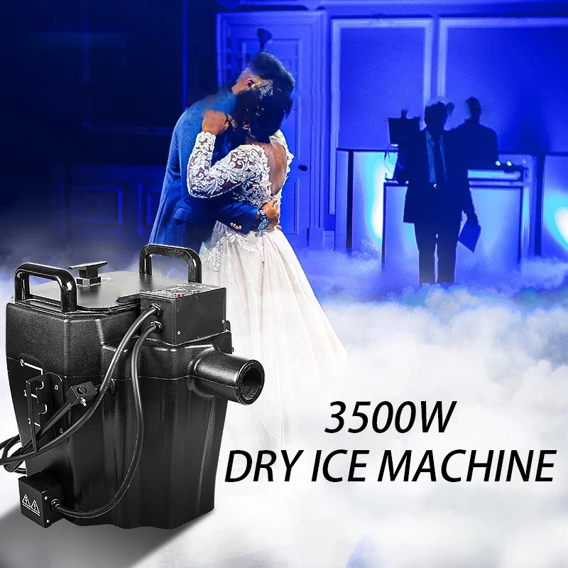 Fog Machine Low Lying 3500W Nimbus Dry Ice Smoke Machine Party Wedding Special Effect Low Ground Water Based Fog Machine