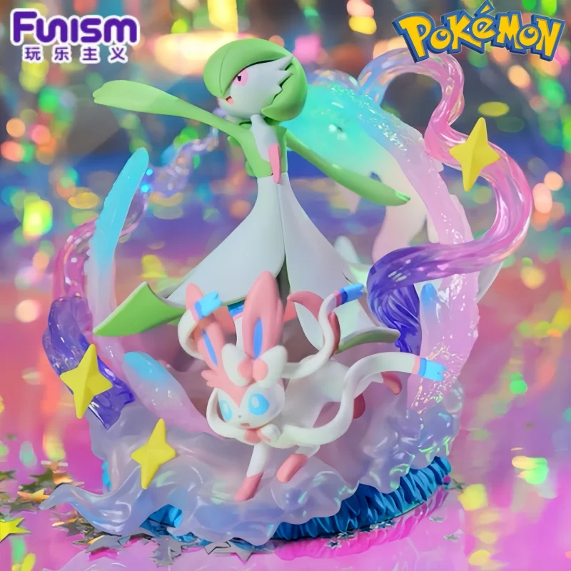 

15cm Funism Pokemon Figure Gardevoir Sylveon Collectible Statue Desktop Decoration Gift For Boyfriend Anime Ornament Home Decor