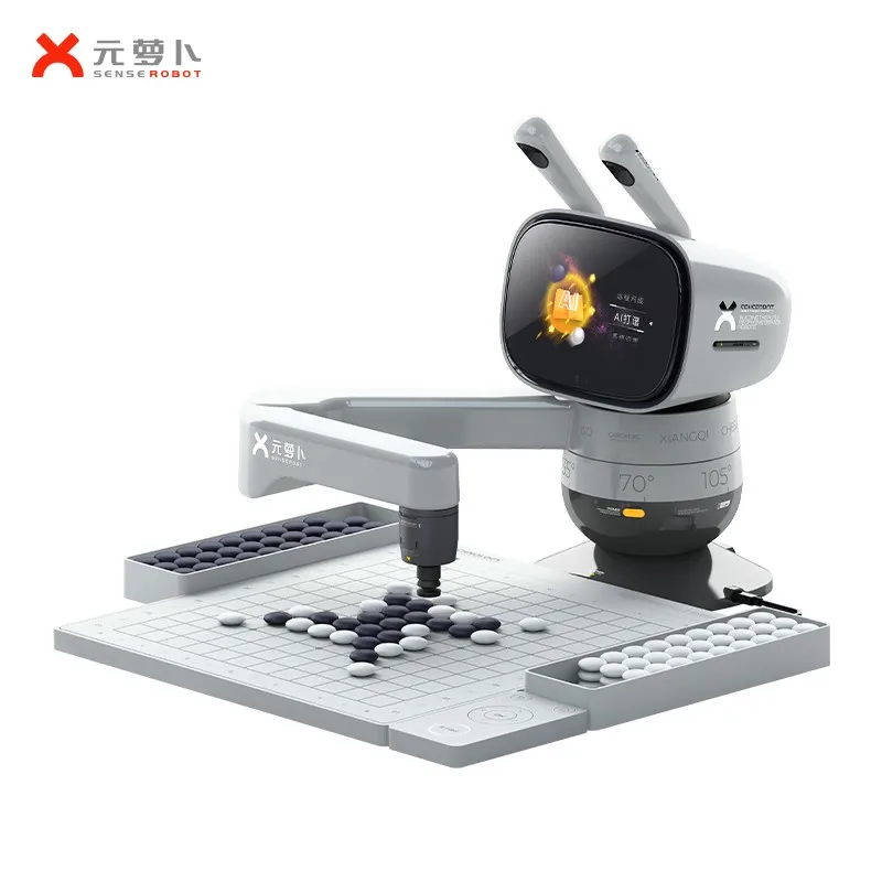 Senseobot AI Chess Robot Four in One Enlightenment Edition, Go, Chinesisches Schach, International Chess, Gomoku