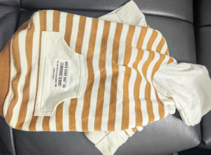 

Pure Cotton Dog Sweater with Hat for Small Dogs Teddy Bear Spring Autumn New Dog Clothes Comfortable Soft Pet Clothing