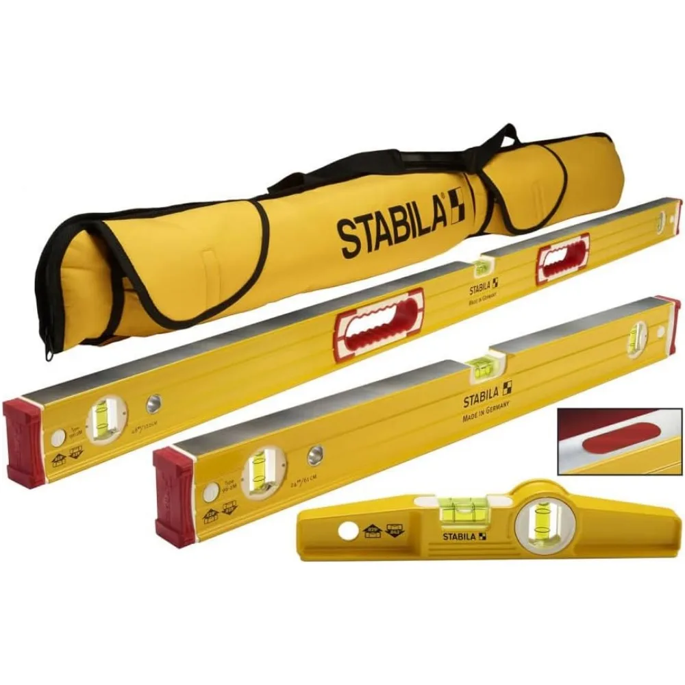 Magnetic Level Set Kit Torpedo and Case,Yellow