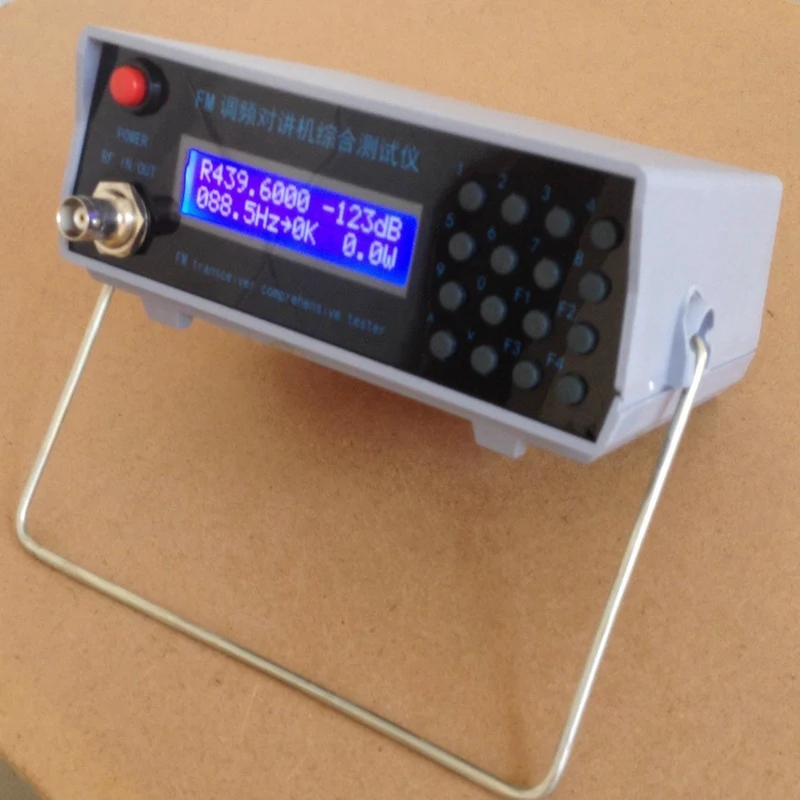 Imagem -04 - Ctas Frequency Meter Tester Transmissor Receptor rf Signal Generator Novo Tester fm Metal e Plástico pc