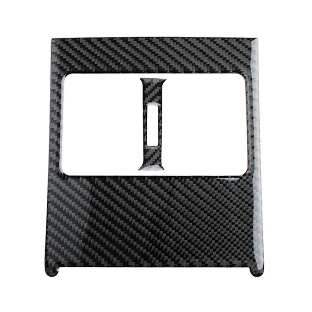 Brand New Rear Air Vent Cover Trim Years Of Trouble-free Use Perfectly Match Premium And Stylish Black Carbon Fiber