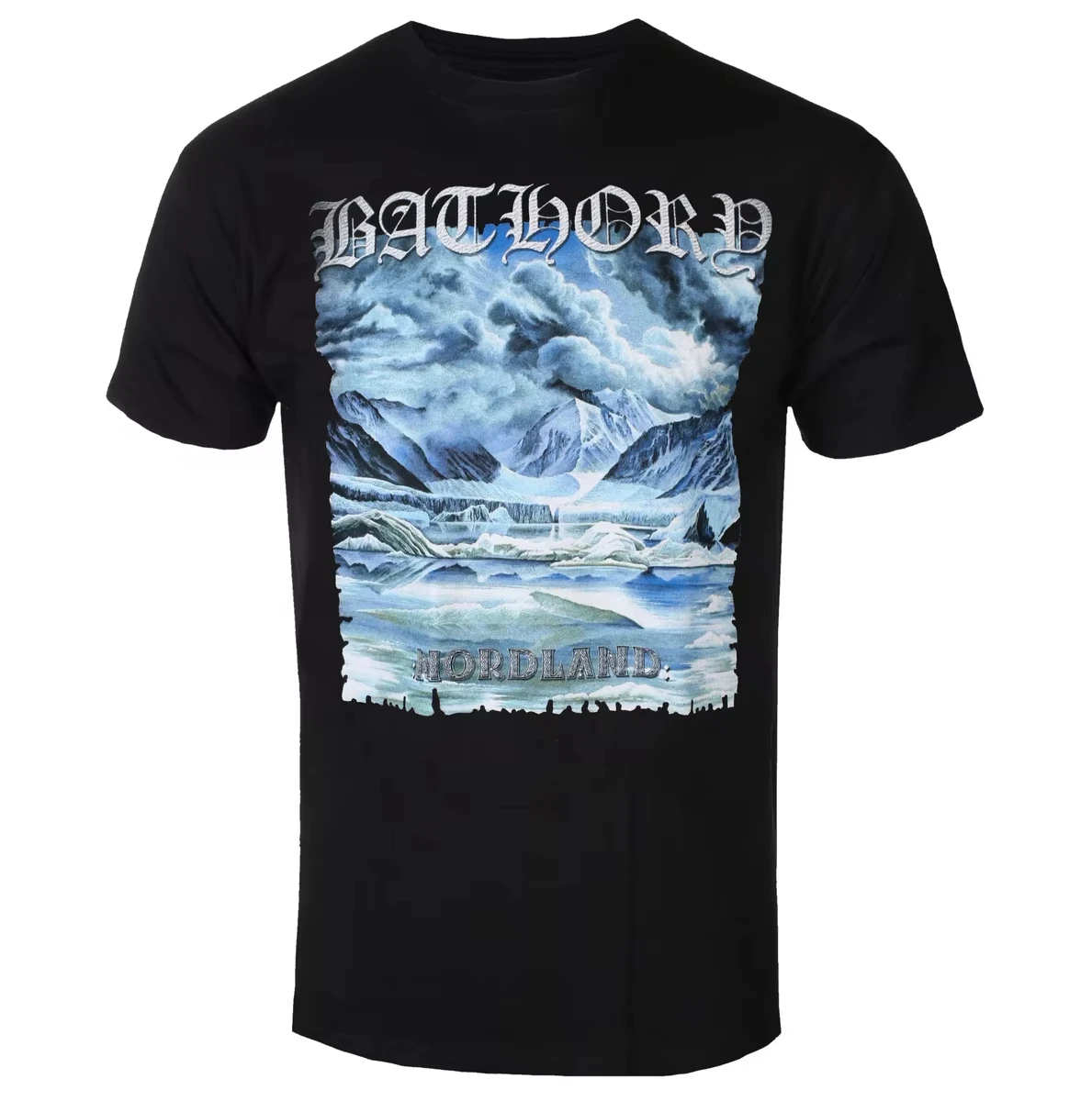 Camiseta Bathory Nordland Rock Band para hombre, camisetas de algodón de manga corta, ropa de calle, camiseta de marca, camisetas de verano, ropa para hombre