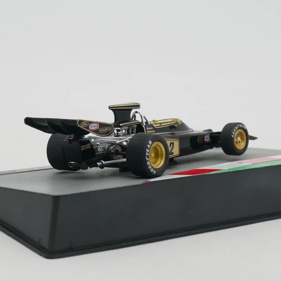 Ixo 1:43 Racing Lotus 72E 1973 Ronnie Peterson Diecast Car Model Metal Toy Vehicle