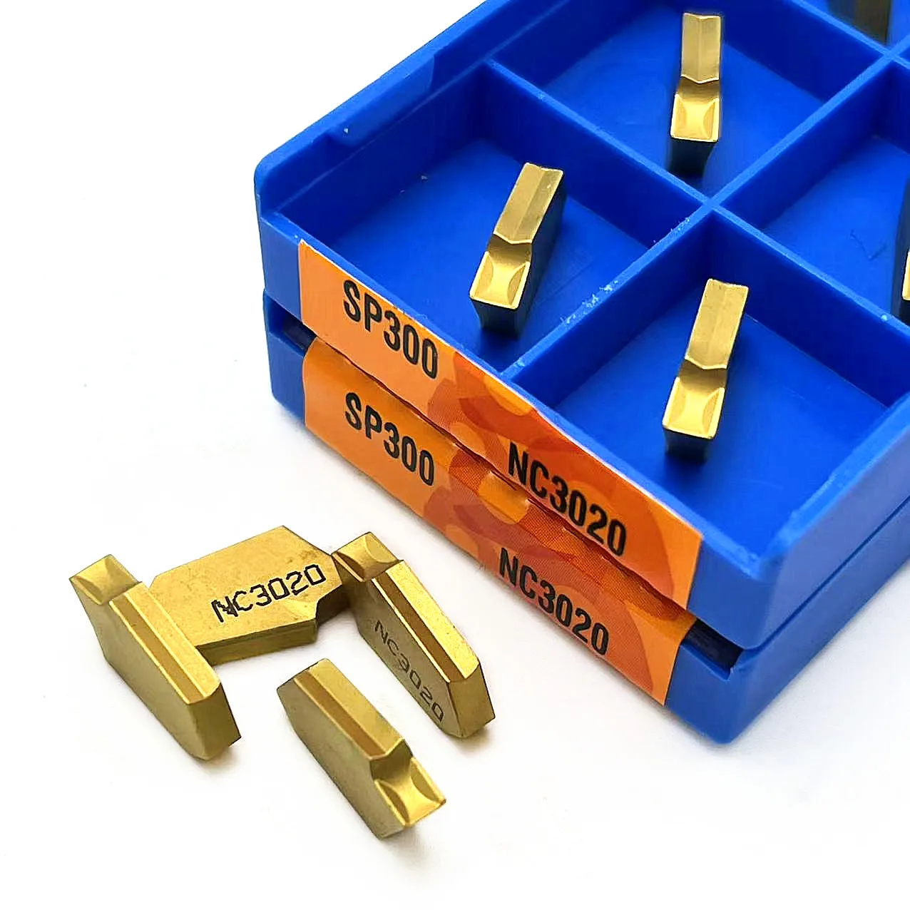 10 pz inserti per scanalatura in metallo duro SP300 NC3020 PC9030 NC3030 tornio CNC inserti in metallo duro frese per tornio scanalatura strumento di taglio