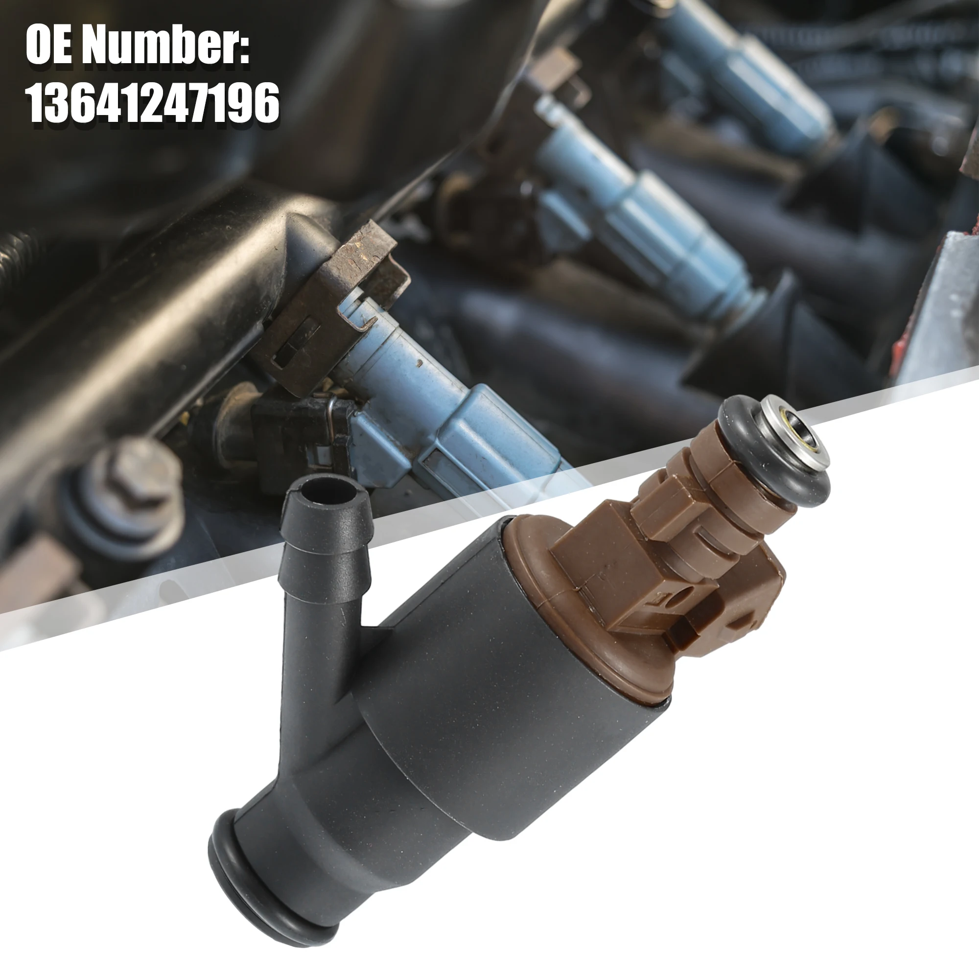 

UXCELL 2 Holes Fuel Injectors Injection Valve for BMW 318i 1.9L 94-98 No.13641247196