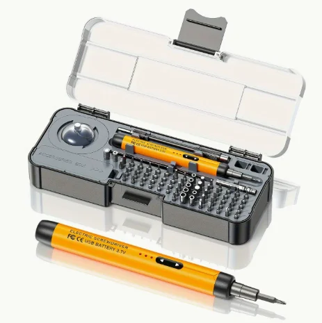88 in 1 Precision Electric Screwdriver Set, Mini Cordless Power Screwdriver Kit for Phone Watch Laptop Electronics Repair