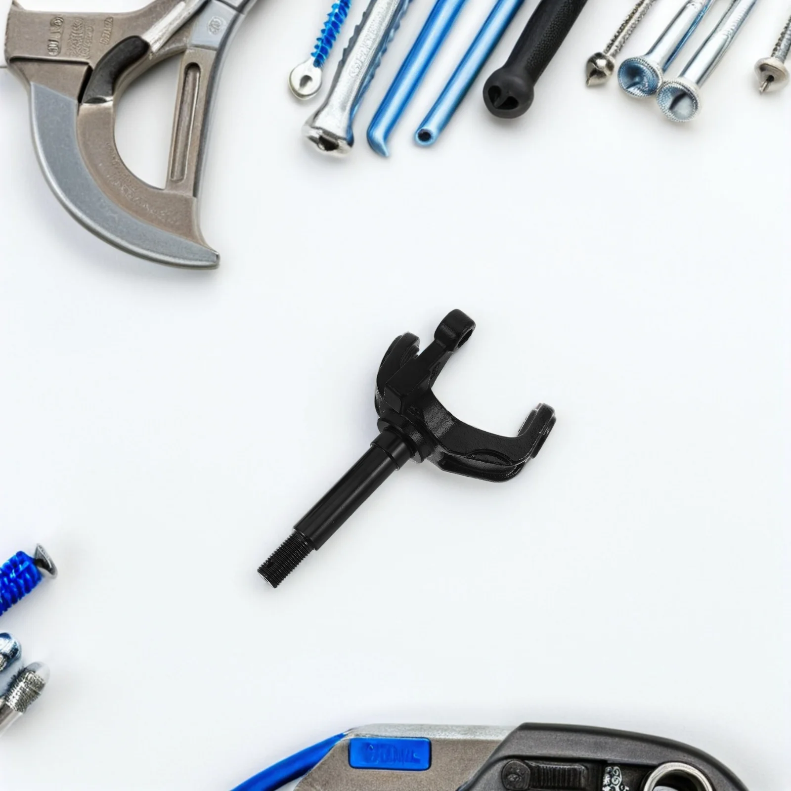 

2Pcs Universal Steering Knuckle M14x25 Front Suspension Knuckle for Kart Atv Quad Bike Front Steering Spindle Replacement Hub