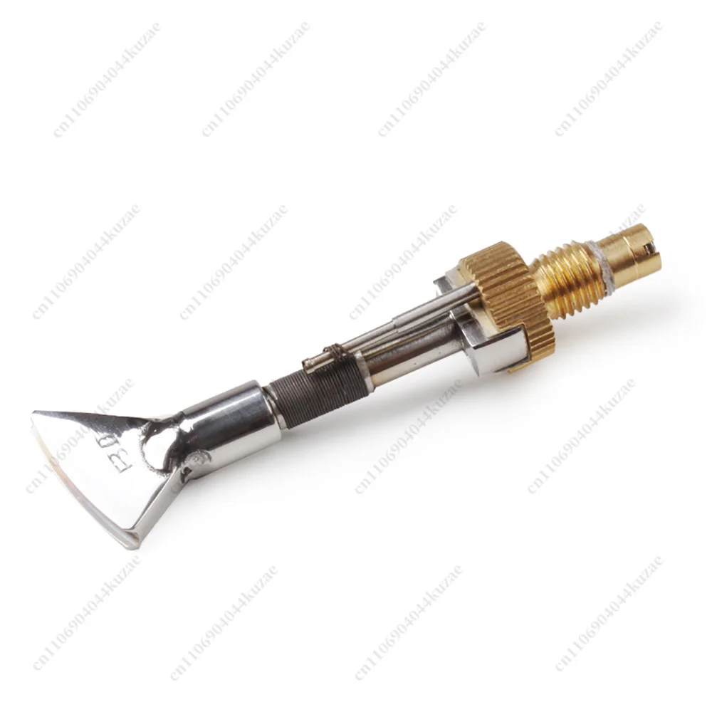 Fan-shaped Adjustable Leather Hot Edge Press Kit, with M5 Wire, Craft Iron & Side Head for Handmade Leather Edge Processing