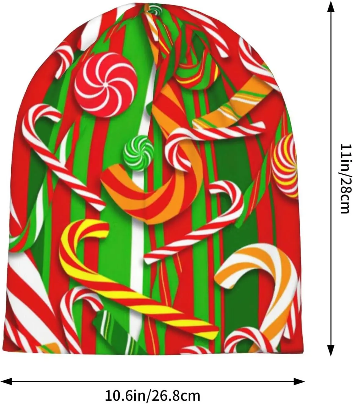 Веселого Рождества. Персонализированная модная зимняя шапка с принтом Hat â нео“ Мягкая и теплая вязаная шапка с черепом для мужчин и женщин, черная