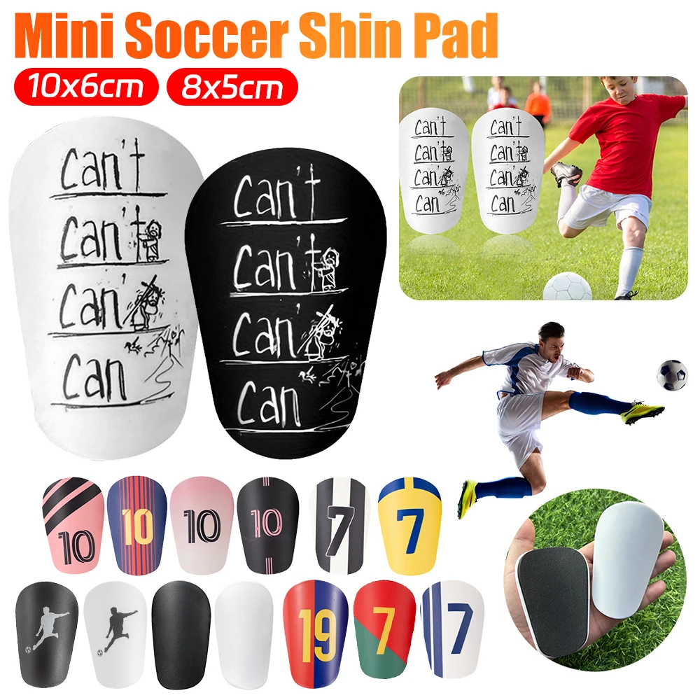 2pcs Soccer Shin Pad Football Training Leg Guard Protective Equipment Mini Shin Guards Anti Slip For Adult Kid Leg Protector