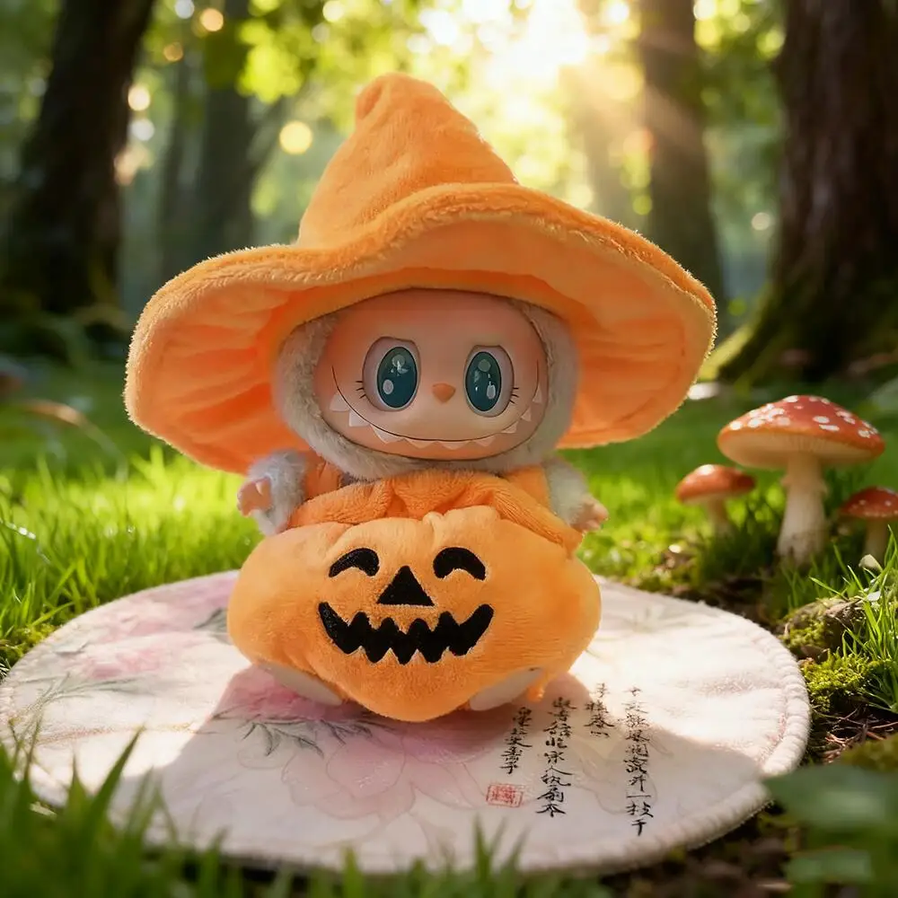 

[Без куклы] Одежда для плюшевых кукол Labubu 15-17 см, аксессуары, дизайнерская одежда Labubu, комплект костюмов с тыквой