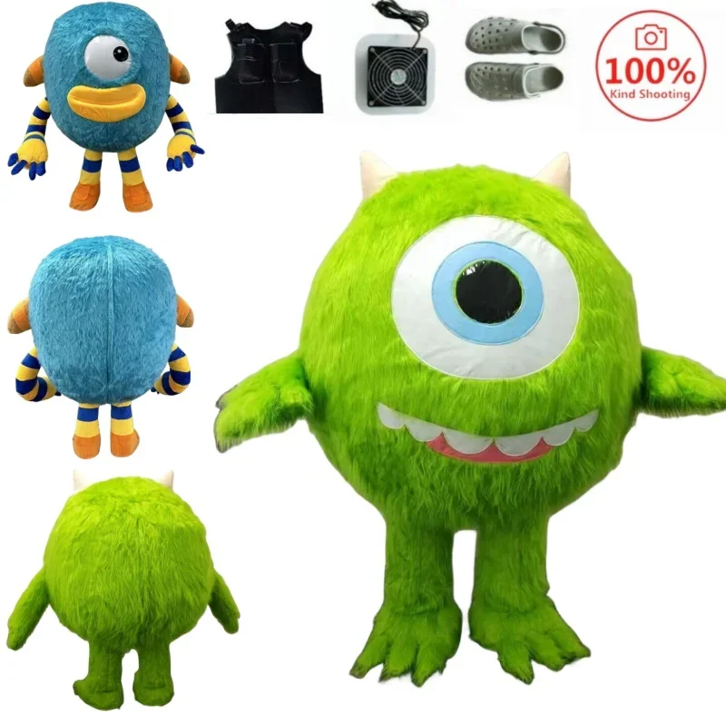 Giant Monocular Monster Inflatable Costume Street Funny Mascot Costume Party Cosplay Plush Doll Inflatable Mascot Costume