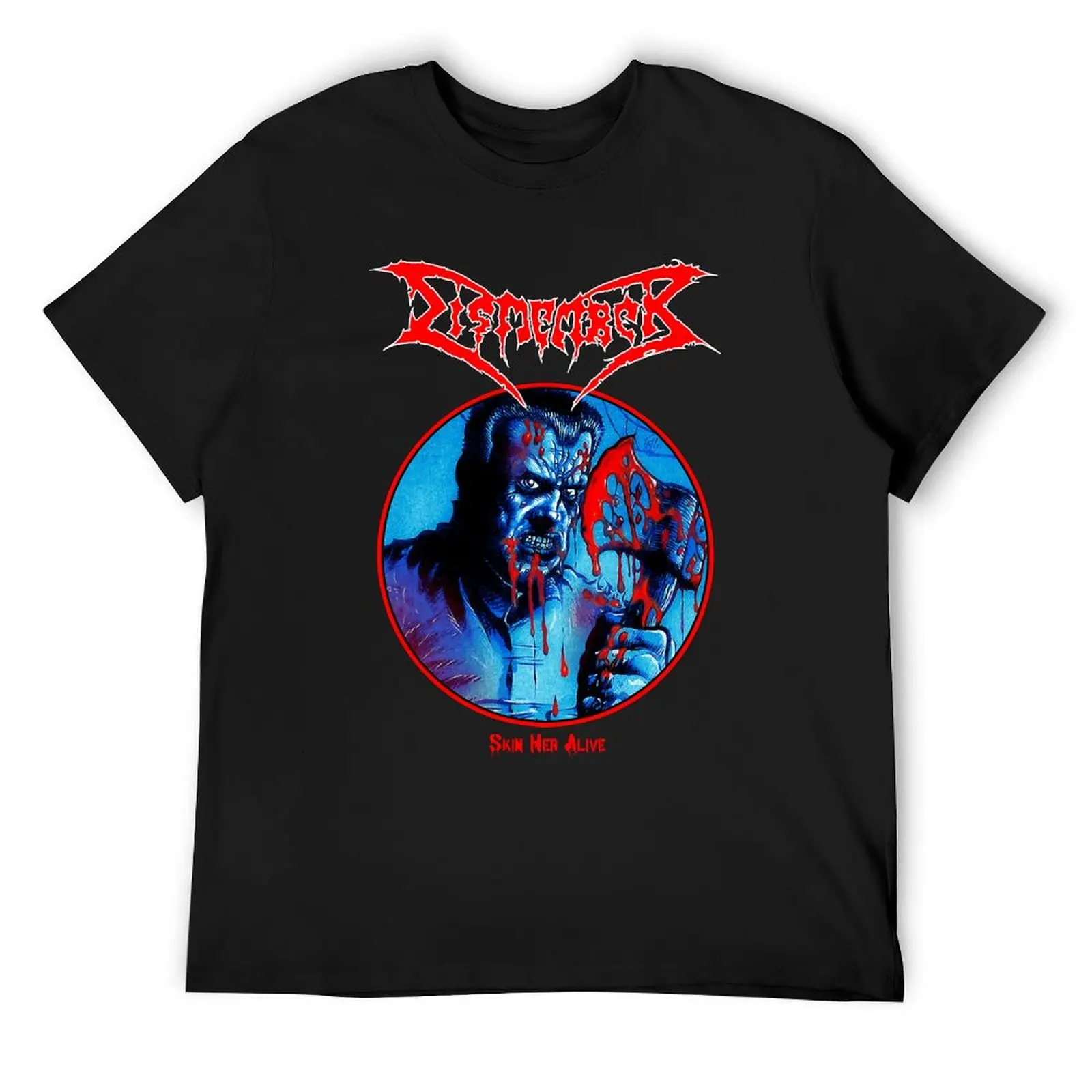 

Dismember - Skin Her Alive Classic Old School Swedish Death Metal T-Shirt customs graphic shirts funny t shirts for men