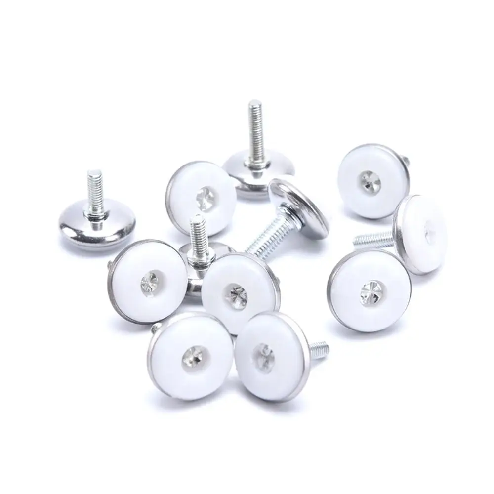For Sofa, Table, Chair, Cabinet Screw-in Simple Anti-Slip Furniture Feet Floor Protector Furniture Hardware Nylon Base Levelers
