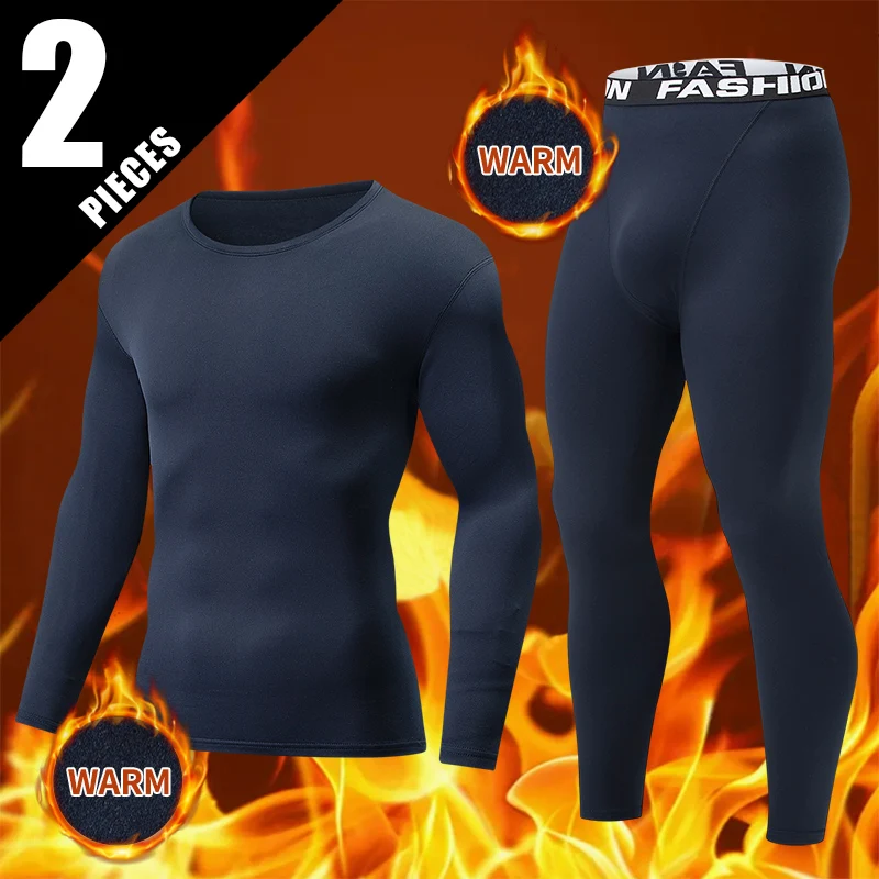 

2-piece Men's Warm Suit For Autumn And Winter Youth Thick And Comfortable For Sports Paired With Autumn Clothes And Pants Trendy