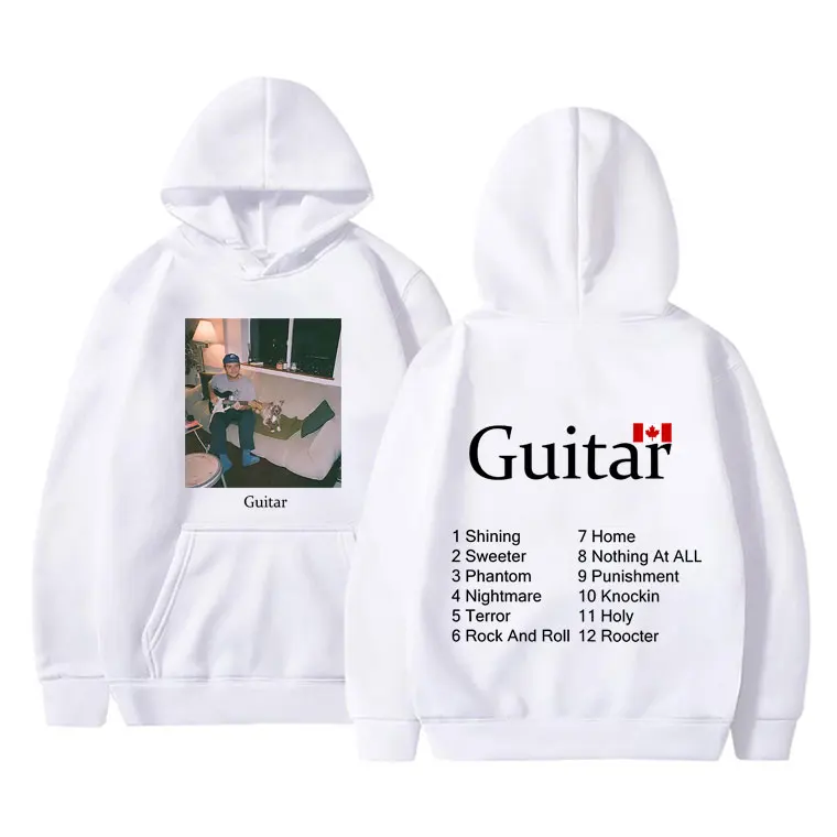 Alex G June Guitar Headlights Album 2025 Hoodie Men Women Fashion Oversized Pullover Hoodies Man Vintage Casual Fleece Tracksuit