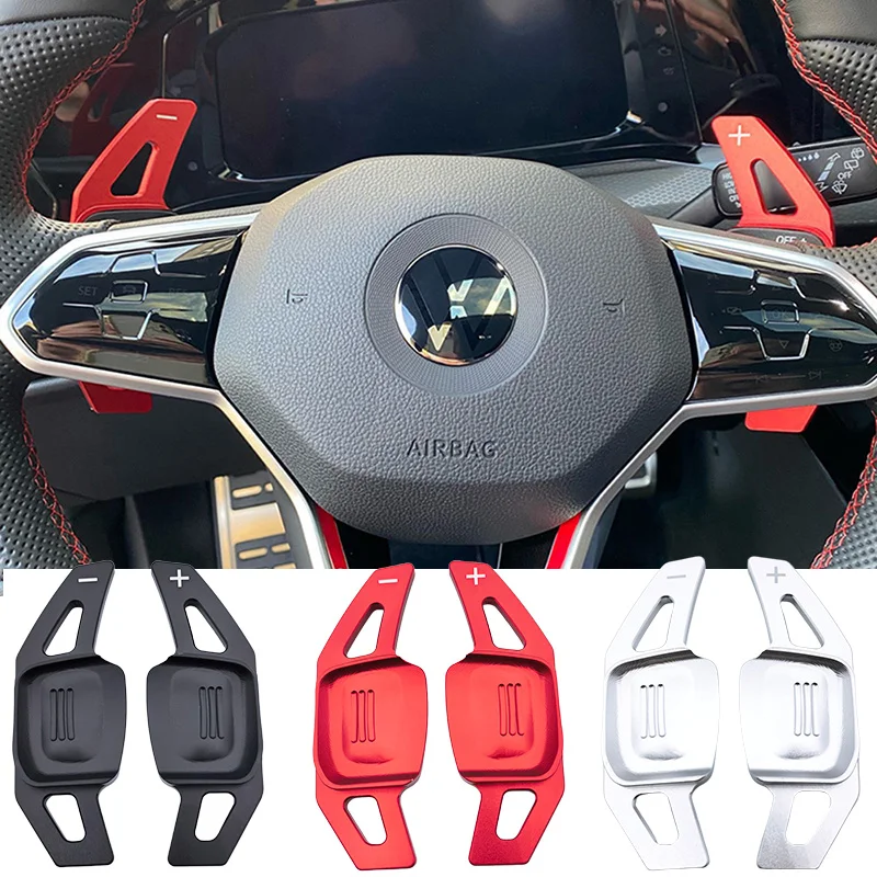 ل Volkswagen Tiguan MK2 VW Arteon 2022 Golf7 8 البديل Alltrack MK7 T-Cross Passat B8 عجلة القيادة DSG مجداف شيفتر تمديد