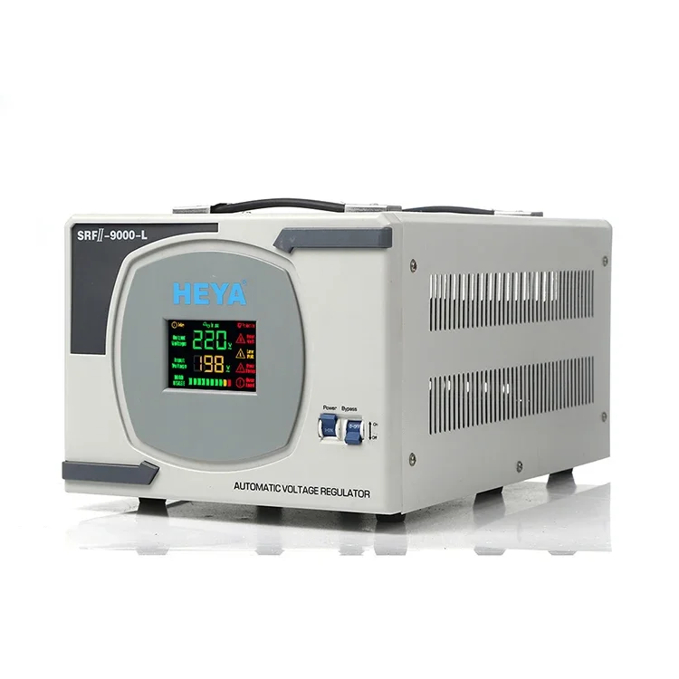 AC 110V-275V 4kw 6kw 9kw 10KW 12KW Single Phase Electrical Relay Power AVR Voltage Regulator Stabilizer