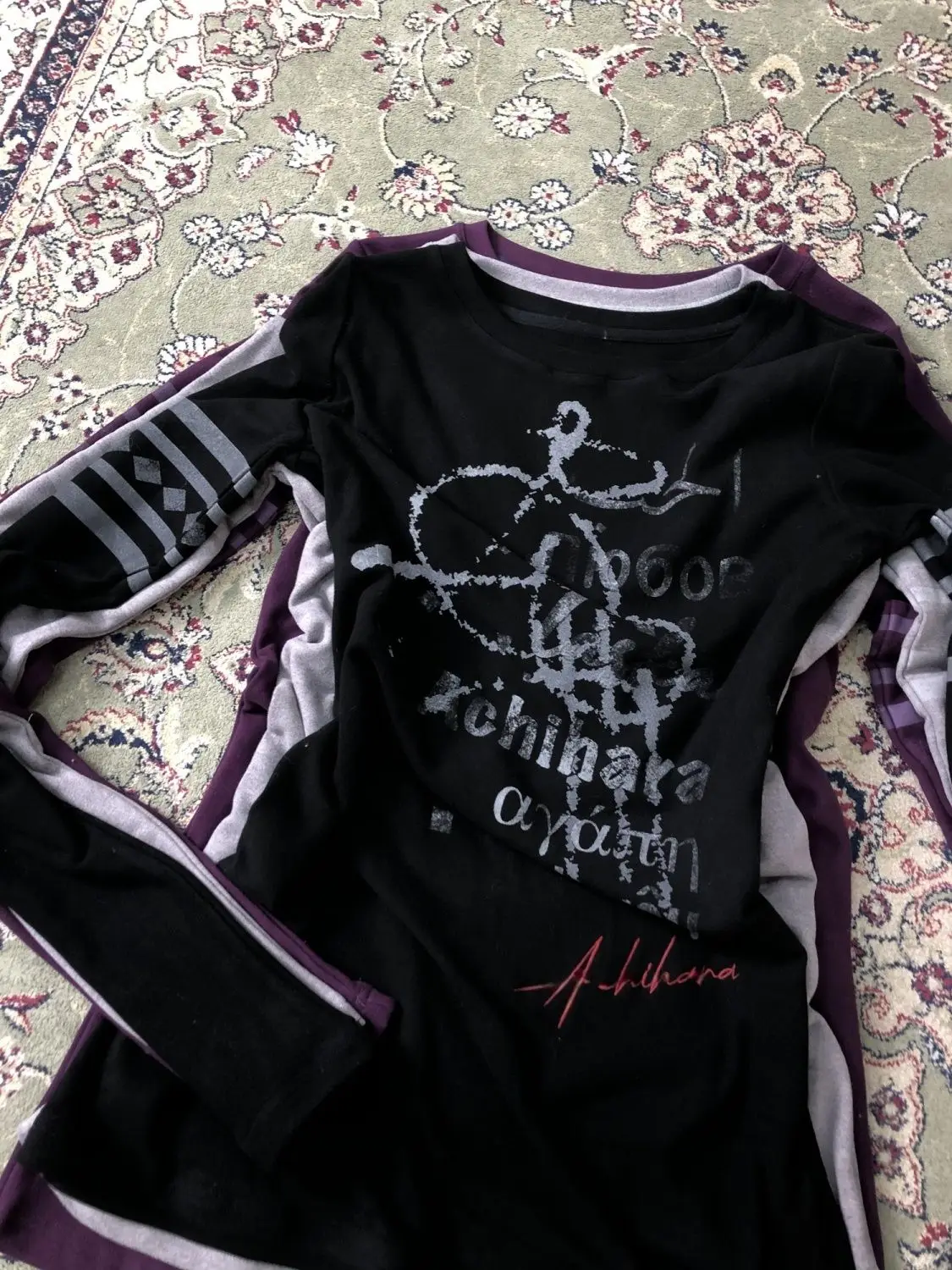 Harajuku Vintage Gothic T-Shirt Women Streetwear Hip Hop Grunge Y2k Crop Tops Punk Tees Retro Long Sleeve Shirts Autumn Fashion