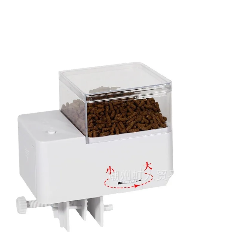 Small Fish Automatic Feeder Smart Auto Fish Timing Feeder Quantitative Tank Guppy Food Dispenser for Ornamental Fish