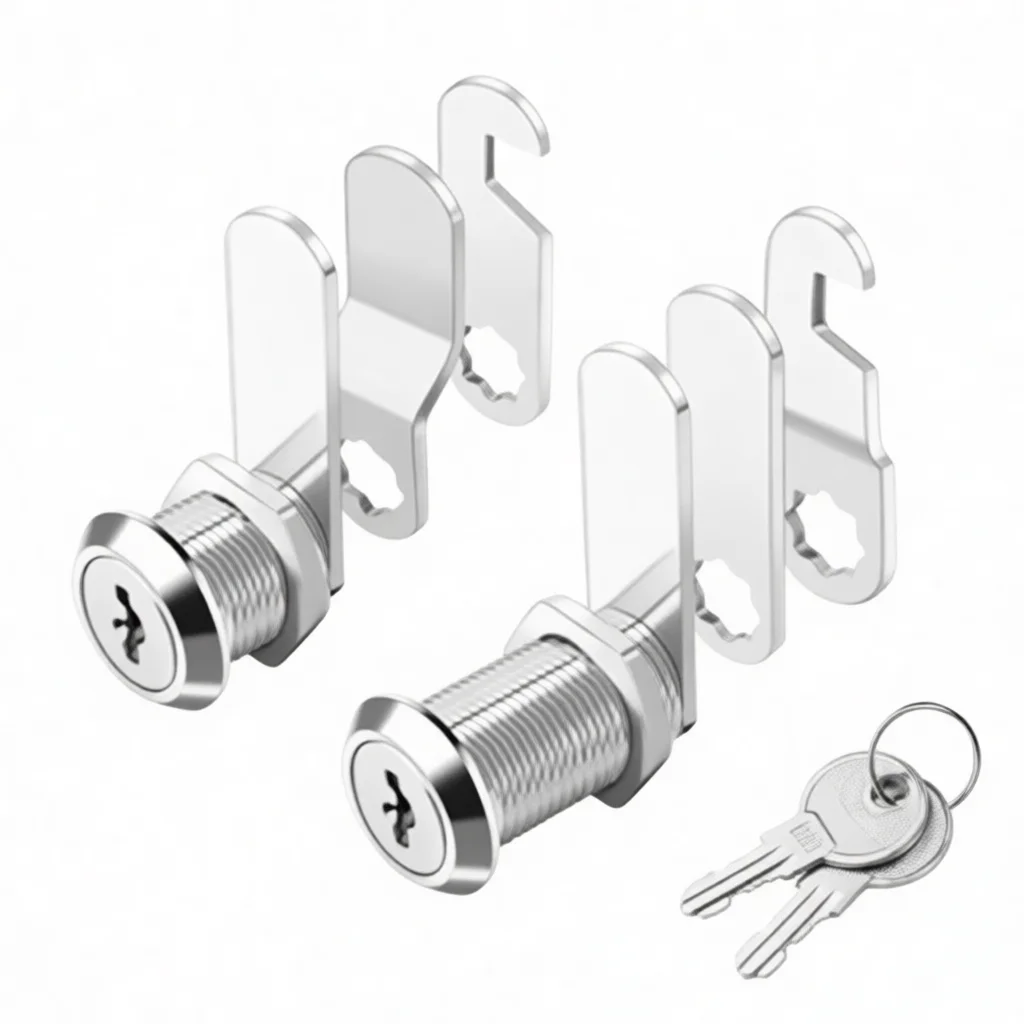 Heavy Duty Cam Lock For Mailbox Drawer Cabinet File Office Furniture Storage Security Black Zinc Alloy Hardware