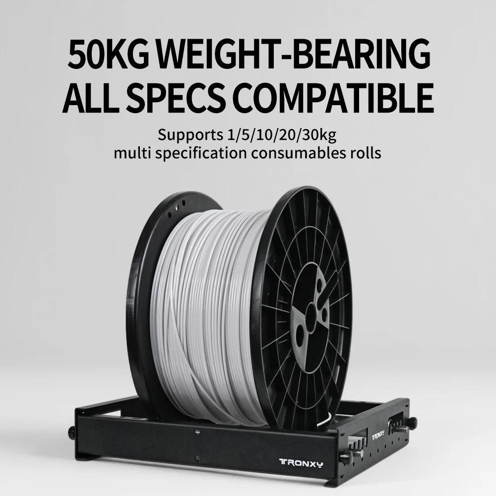 NEW Tronxy multiple hole position designs support DIY expansion steel plate base printing stable