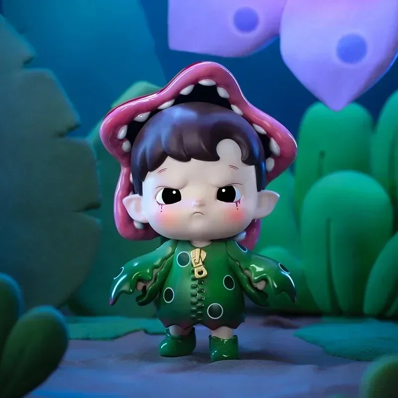 POP MART HACIPUPU Aventuras na Madeira Série Caixa Mistério - Bonito Anime Figura Ornamentos Cego Guess Bag Boneca Brinquedo Presente