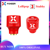 2PCS Foxeer Lollipop 3 Stubby Antenna 5.8G 2.3Dbi RHCP LHCP 22.7mm 4.8g FPV SMA Micro Mushroom Receiver for FPV Racing drone